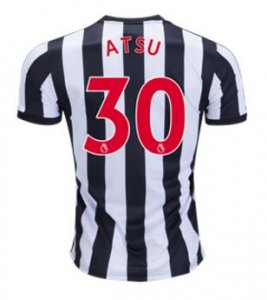 camisa primera equipacion Christian Atsu Newcastle United 2018